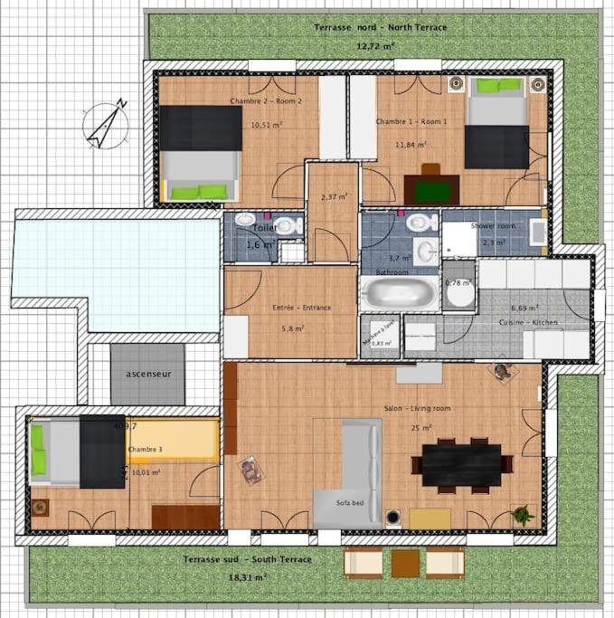 Le Royal Condo, 13 P, Wifi & Parking A Disneyland Chessy  Exterior photo